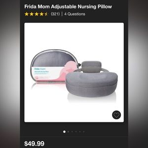 NWT Frida mom nursing pillow